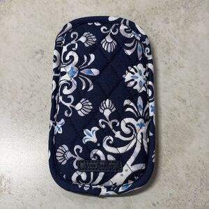 NWT Vera Bradley Steel Blue Medallion Double Eye case